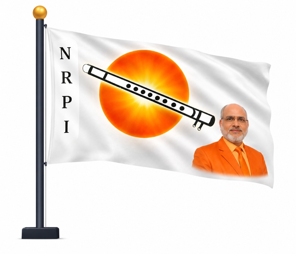 National Republic Party of India (NRPI) Official Party Flag